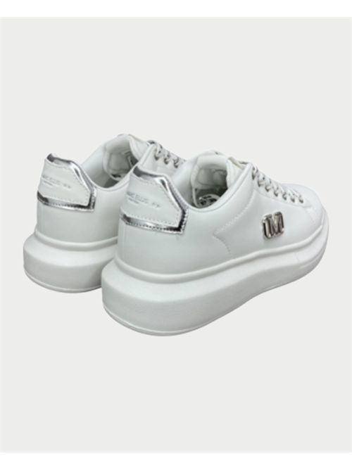 Sneakers donna Marc Ellis con logo laterale MARC ELLIS | 105HAWAIWHITE/SILVER